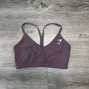 Gymshark brown sports bra